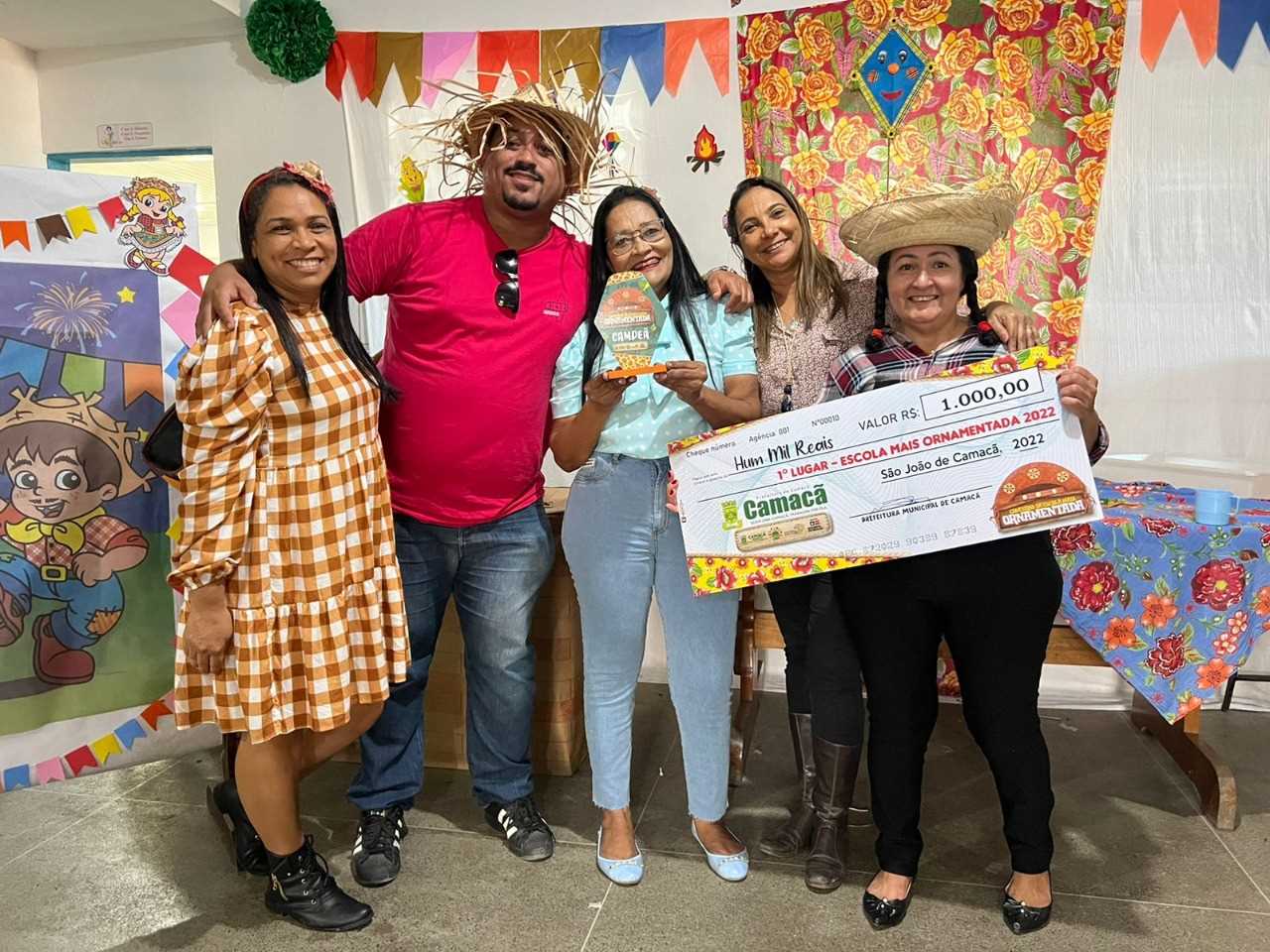 Camacã: Grupo Escolar Presidente Médici é a escolhida como a melhor ornamentação do São João